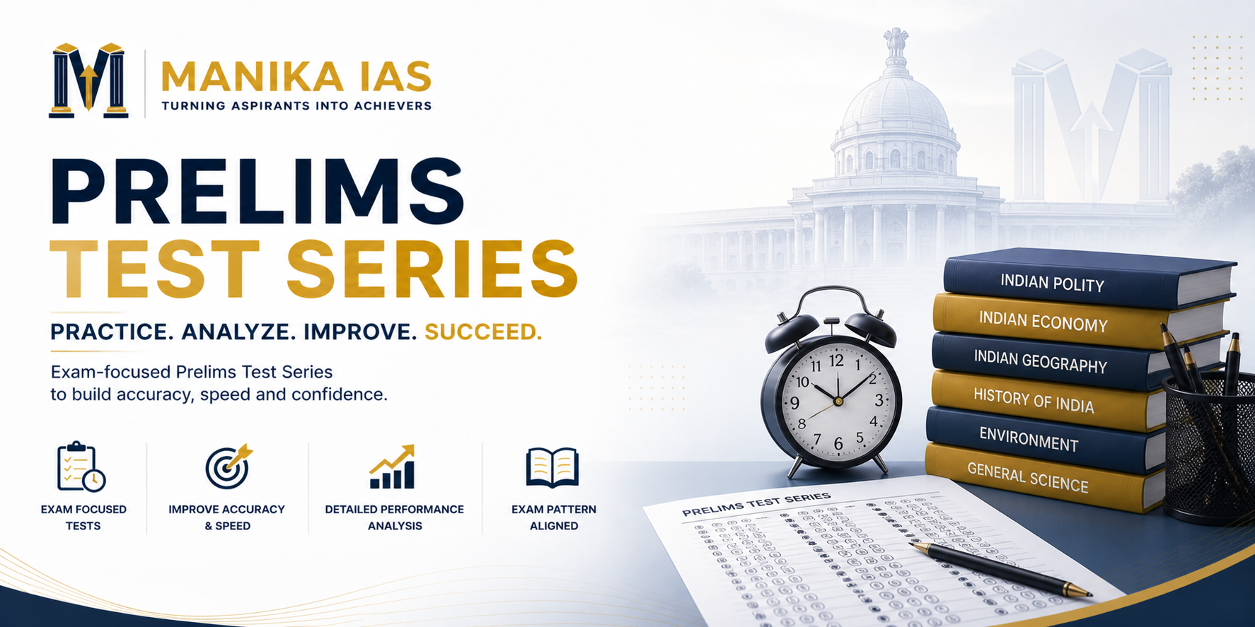 Prelims Test Series Banner